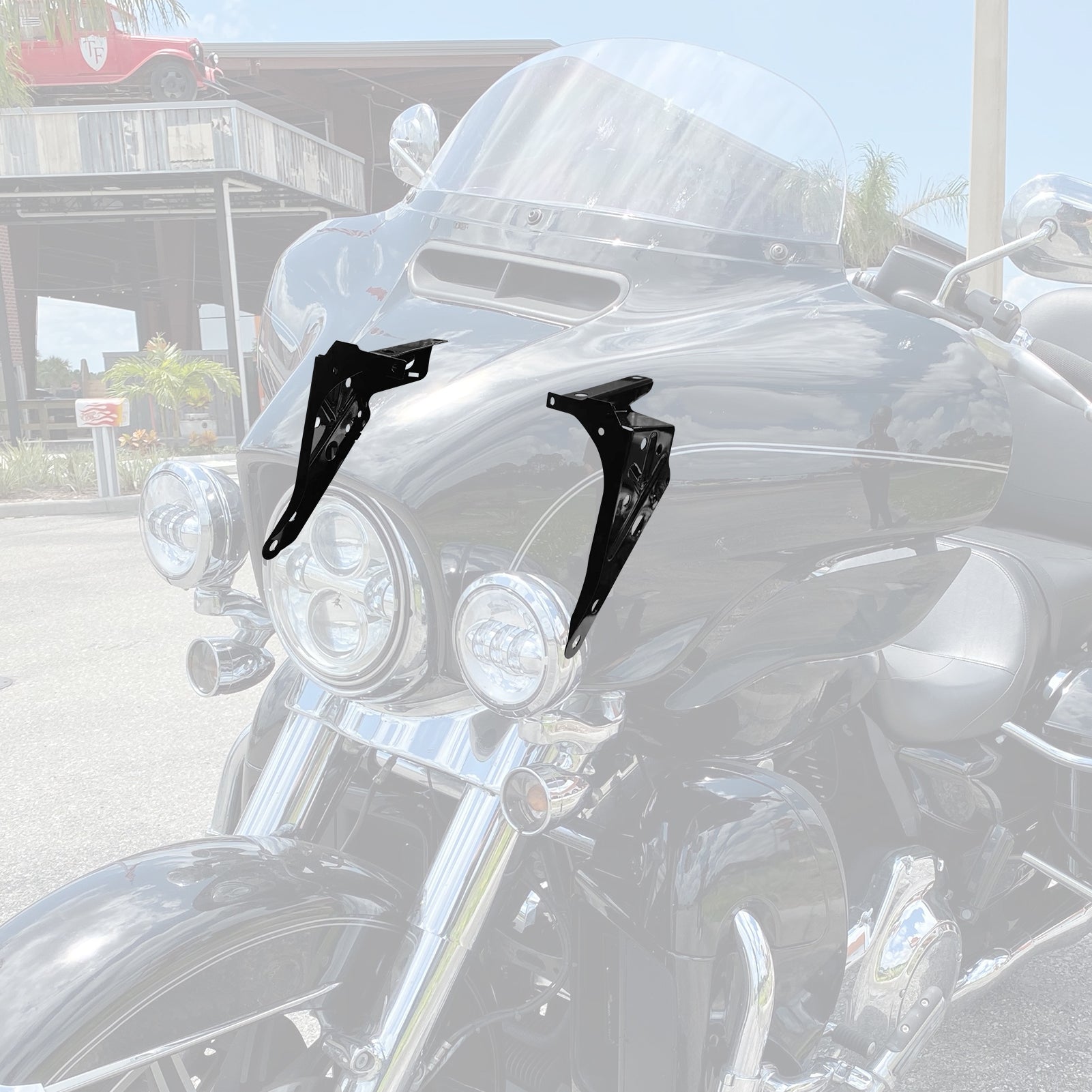 2014-2023 Harley Touring Street Glide/Electra Glide/Ultra Limited Heavy-Duty Steel Left&Right Inner Fairing Bracket