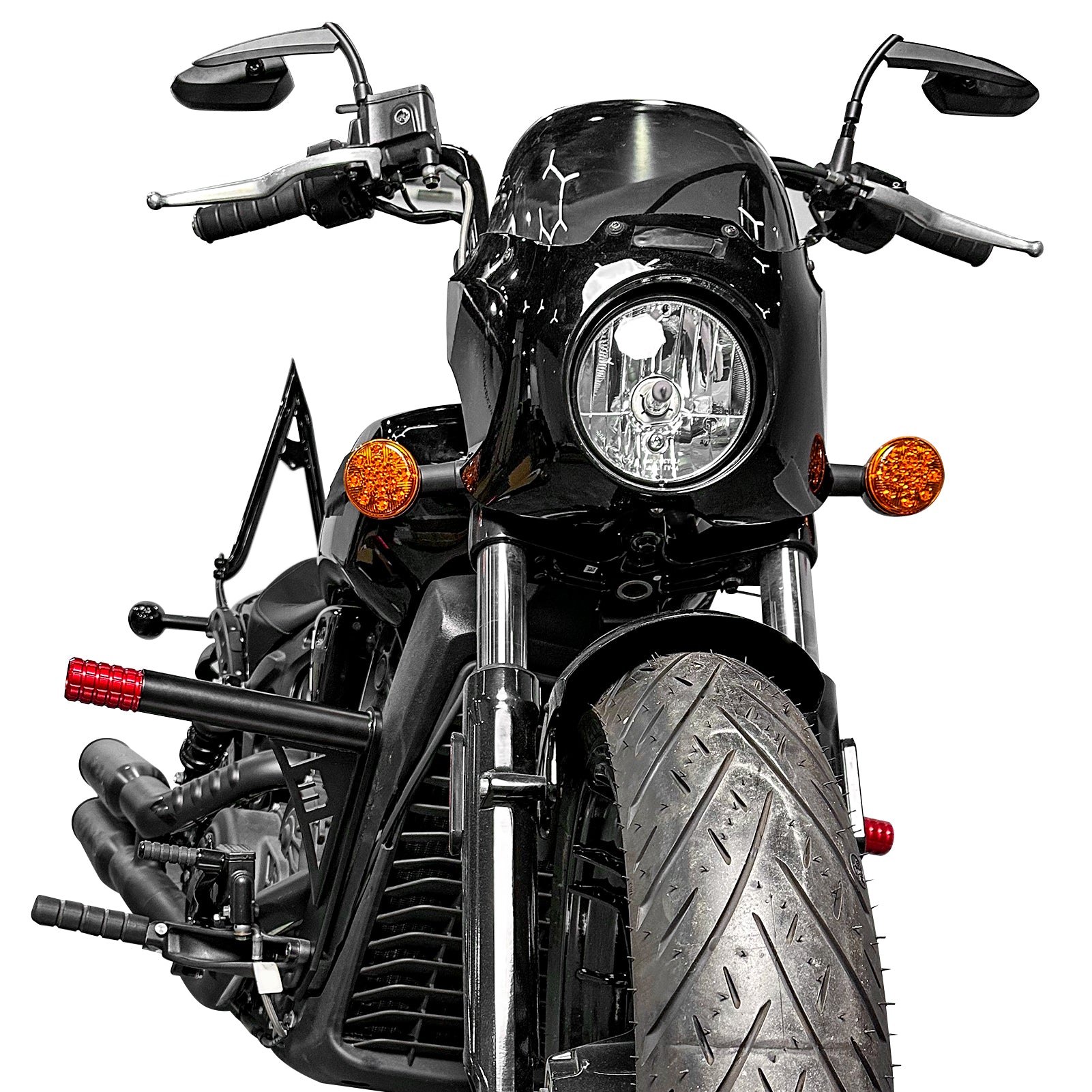 Bolt - On Steel Front Engine Guard Crash Bar for 2015 - 2024 Indian Scout /Bobber/Sixty/ Rogue - Mofun - 90201102