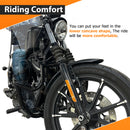 Steel Front Highway Engine Guard Crash Bar for 2004 - 2022 Harley Sportster XL 883 1200 - Mofun - 90201095