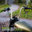 Chrome 14" Rise Pre - Wired Handlebar for 2011 - 2024 Harley Softails & 2015 - Later Harley Touring Road King - Mofun - 90101661