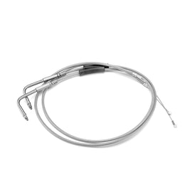 46" Extended Length Throttle and Idle Cable Kit for Harley Dyna Touring Sportster XL - Mofun - 90111010