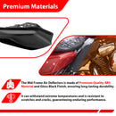 For 2009-2026 Harley Touring Models Bolt-on Mid Frame Air Deflectors-5