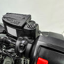 3 Pcs Motorcycle Mirror Hole Plug M10x1.25, Universal Aluminum Motorcycle Rear View Mirror Screws for Most Motorcycle (Honda,Yamaha, Kawasaki, Suzuki,Ducati) - Mofun - 90702004