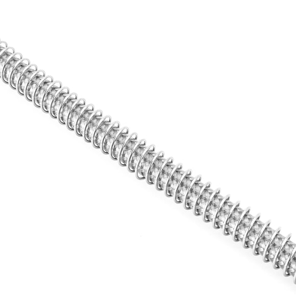 70 11/16" Extended Length Chrome Stainless Steel Clutch Cable for 1987 - 2006 Harley Big Twin & Softail - Mofun - 90112042