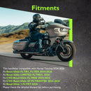 For 2024-2026 Harley Touring Road Glide 12" Gloss Black Meathook Ape Hangers / Ape Bar-Sharp Handlebar-5