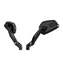 Foldable 360 Adjustable Motorcycle Mirrors fits most ADV Touring Cruiser Street Bikes Scooters with M8 or M10 Mounting Bolts-2