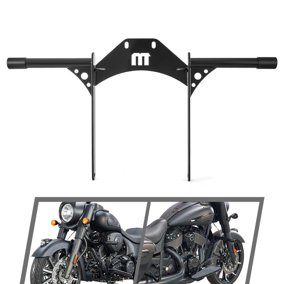 For Indian Roadmaster/Chieftain/Chief/Vintage/Springfield Club Style Flat-Out Bar Front Engine Guard Highway Bar