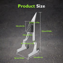 For 2005-2017 Harley Softail Deluxe & 2000-2005 Softail Night Train/ Softail Standard Sharp Angle Chrome 24" Passenger Backrest Sissy Bar-2