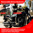 For 2020-2026 Harley Softail Low Rider S One-Piece Driver Passenger Seat with Driver Backrest Cushion Pad-5