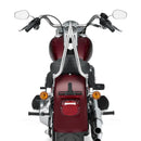 2007-2017 Harley Softail Fat Boy FLSTF Standard FXST Chrome 24" Passenger Backrest Sissy Bar (fit the 200mm rear tire fender)-6