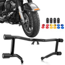 For 2014-Later Harley Touring Models Upper and Lower Flat-Out Bar Front Engine Guard-1