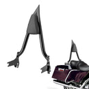 For 1997-2008 Harley Touring Road King/Electra Glide Gloss Black 23" Passenger Backrest Sissy Bar-1