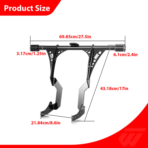 2018-2026 Harley Softail with Forward/Mid Control Models Front Flat-Out Bar Highway Engine Guard Crash Bar