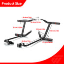 For 2009-2026 Harley Touring Models Gloss Black SaddleBag Guards with Lower Tube Assembly-2