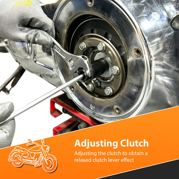 45#Steel Clutch Adjuster Nut Tool For Harley 1985 - later Big Twin Models - Mofun - 90901020