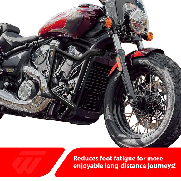 For 2025-2026 Indian Scout/Bobber/Super Scout/Sport Scout Flat-Sharp Highway Engine Guard Crash Bar