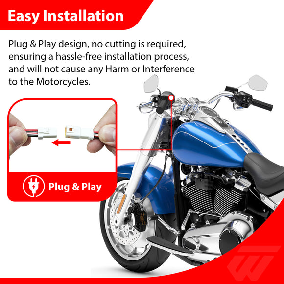 Plug & Play Harley Handlebar CAN Bus/Throttle Extensions, Throttle & Control Extensions