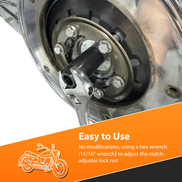 45#Steel Clutch Adjuster Nut Tool For Harley 1985 - later Big Twin Models - Mofun - 90901020