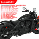 2015-2024 Indian Scout Black APE Hanger Bar-Sharp Handlebar-5