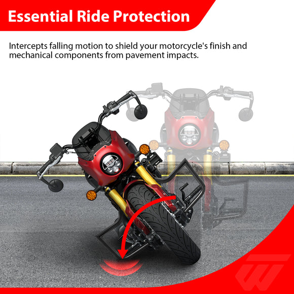 For 2025-2026 Indian Scout/Bobber/Super Scout/Sport Scout Flat-Sharp Highway Engine Guard Crash Bar