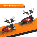 Gloss Black 14" Rise Pre - Wired Plug & Play APE Hanger Bar - Sharp Handlebar for 2011 - 2024 Harley Softails & 2015 - Later Harley Touring Road King - Mofun - 90101644