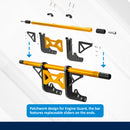 Removable Front Flat - Out Bar, Front Highway Engine Guard Crash Bar for 2018 - 2024 Harley Davidson Softail Fat Boy/Street Bob/Low Rider - Mofun - 90201103