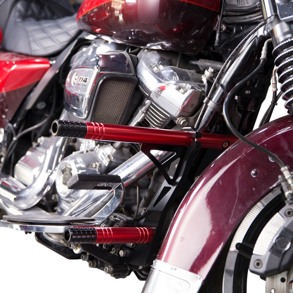 Aluminum CNC Front Highway Engine Guard Crash Bar for 2009 - 2024 Harley Davidson Touring Street Glide/Road King/Road Glide - Mofun - 90201104