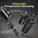 For 1991-2017 Harley Dyna & 1988-2022 Harley Sportster Models 12" Remote Reservoir Piggyback Rear Shocks-14