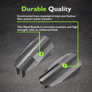 2007-2025 Harley Touring Softail Sportster Dyna Carbon Fiber Hydraulic Clutch Coffin Cut Hand Guards-3