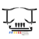 For 2009-2026 Harley Touring Models Gloss Black SaddleBag Guards with Lower Tube Assembly-10