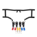 For 2014-Later Harley Touring Models Upper and Lower Flat-Out Bar Front Engine Guard-8