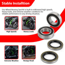 Alloy Steel Front Wheel Bearing Seal Kit for BMW Kawasaki Suzuki VZ1600 - Mofun - 90213018