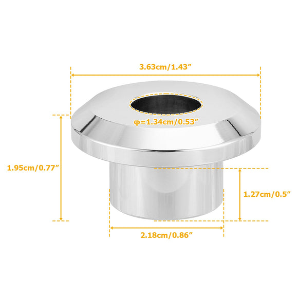 Aluminum Handlebar Riser Bushings for 1983 - 2025 Harley Touring & 018 - 2025 Harley Softail Models - Mofun - 90104012