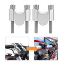 ATV Dirt Bike Yamaha 7/8'' Motorcycle Handlebar Risers Bar Mount Clamp 30mm - Mofun - ZT016 - B