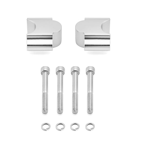 ATV Dirt Bike Yamaha 7/8'' Motorcycle Handlebar Risers Bar Mount Clamp 30mm - Mofun - ZT016