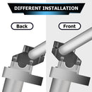 Billet 6061 T - 6 Aluminum Gloss Black Handlebar Riser Universal Fit for 7/8" 22mm Handlebars - Mofun - 90102019