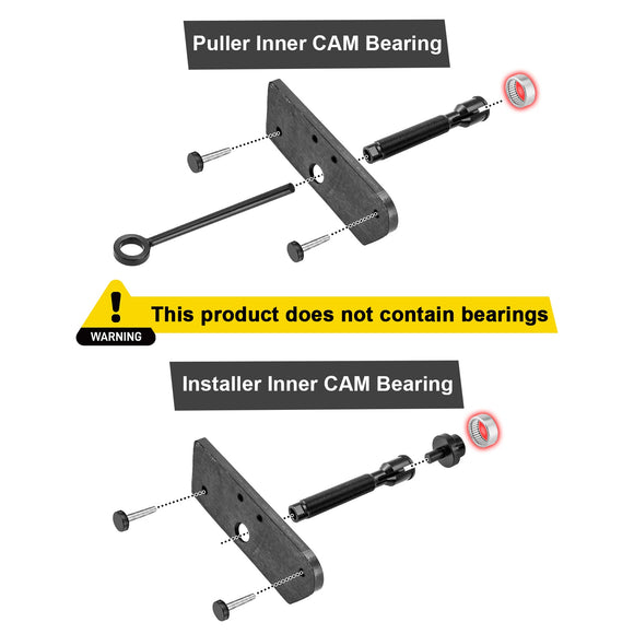 Camshaft Needle Bearing Remover and Installer for 1984 - Present Harley Evolution Engines Inner Single Cam - Mofun - 90901022