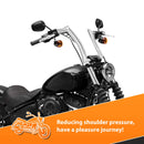Chrome 14" Pre - Wired APE Hanger Bar - Sharp Handlebar for Harley Softail Dyna Sportster - Mofun - 90101643
