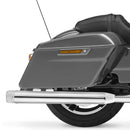 Chrome 3.5" Slip - On Mufflers Exhaust, Exhaust Pipes For 1995 - 2016 Harley Davidson Touring - Mofun - 90501036