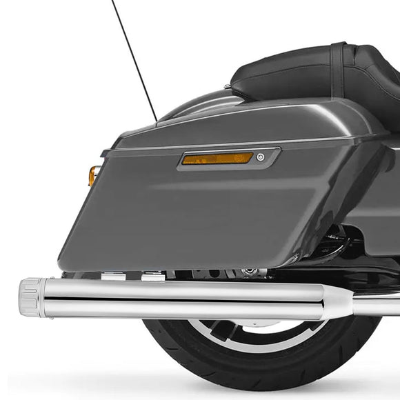 Chrome 3.5" Slip - On Mufflers Exhaust, Exhaust Pipes For 1995 - 2016 Harley Davidson Touring - Mofun - 90501036