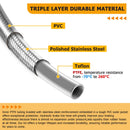 Extended Length ABS Hydraulic Front Brake Line and Hydraulic Clutch Line Kit for 2014 - 2016 Harley Touring Twin Cam w/ABS on 16" - 18" Handlebar (ABS) - Mofun - 90109001