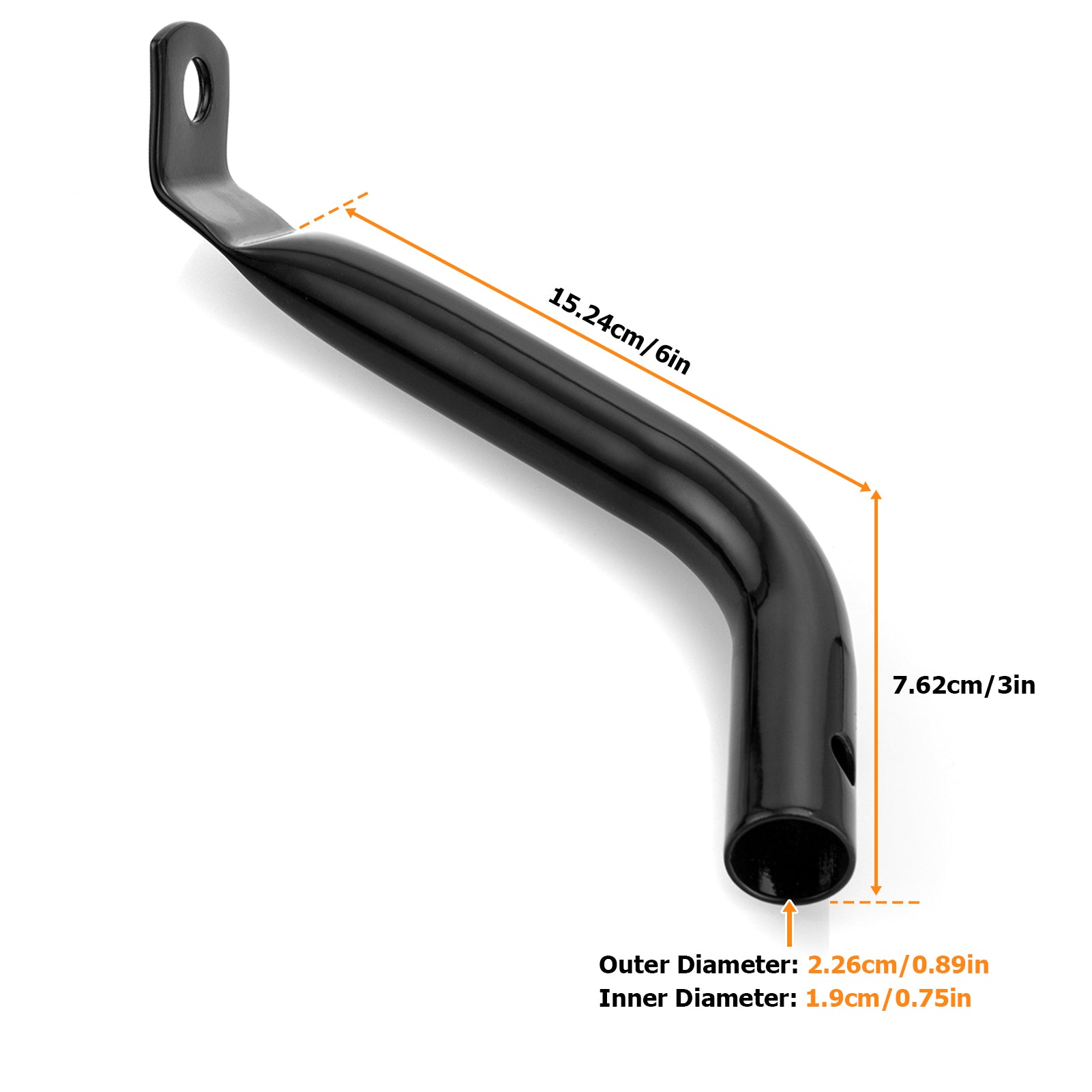 Steel Saddlebag Guards Eliminator Support Bracket Fit for 2014-2024 Harley Davidson Touring Models