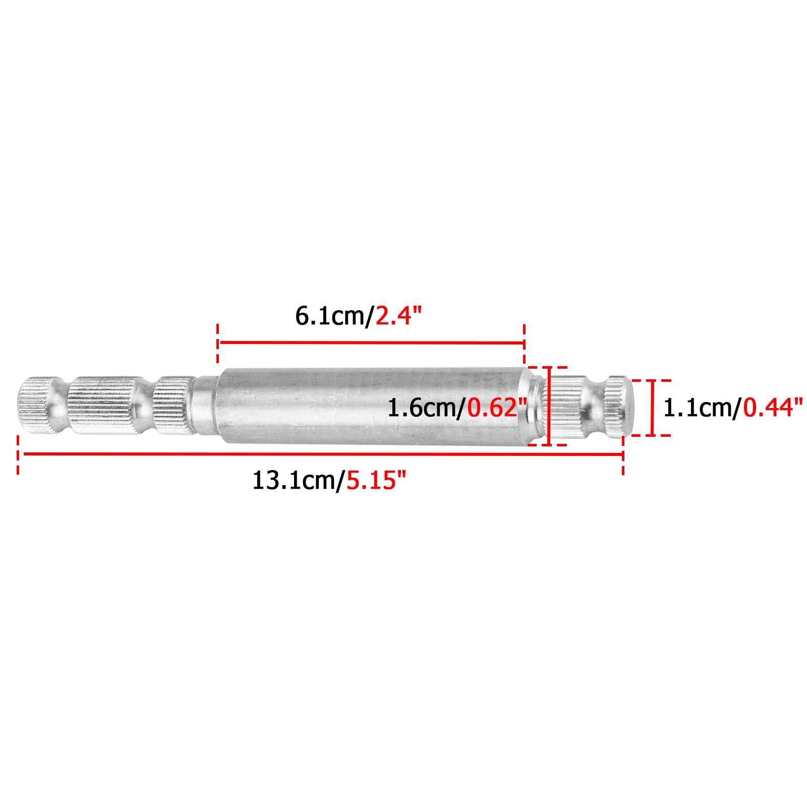 Stainless Steel Inner Steel Shifter Lever Shaft for 1982-2016 Harley Davidson Touring Models