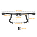 Gloss Black Front Highway Engine Guard Crash Bar for 2014+ Harley Davidson Road King/Electra Glide/Street Glide/Road Glide - Mofun - 90201119