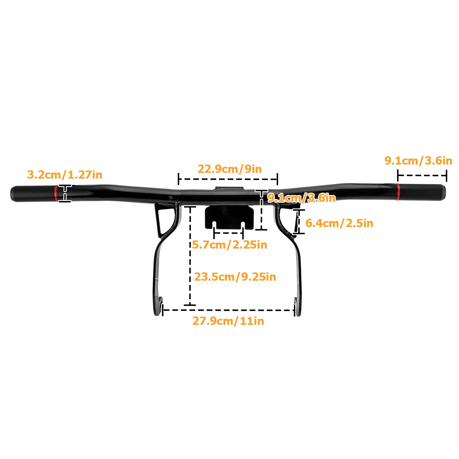 Gloss Black Front Highway Engine Guard Crash Bar for 2009-2013 Harley Davidson Road King/Street Glide/Road Glide