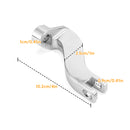 Rear Passenger Footpeg Mount Bracket Kit, 4" External Expansion Length, for 1993 - later Harley Davidson Touring Models - Mofun - 90406003