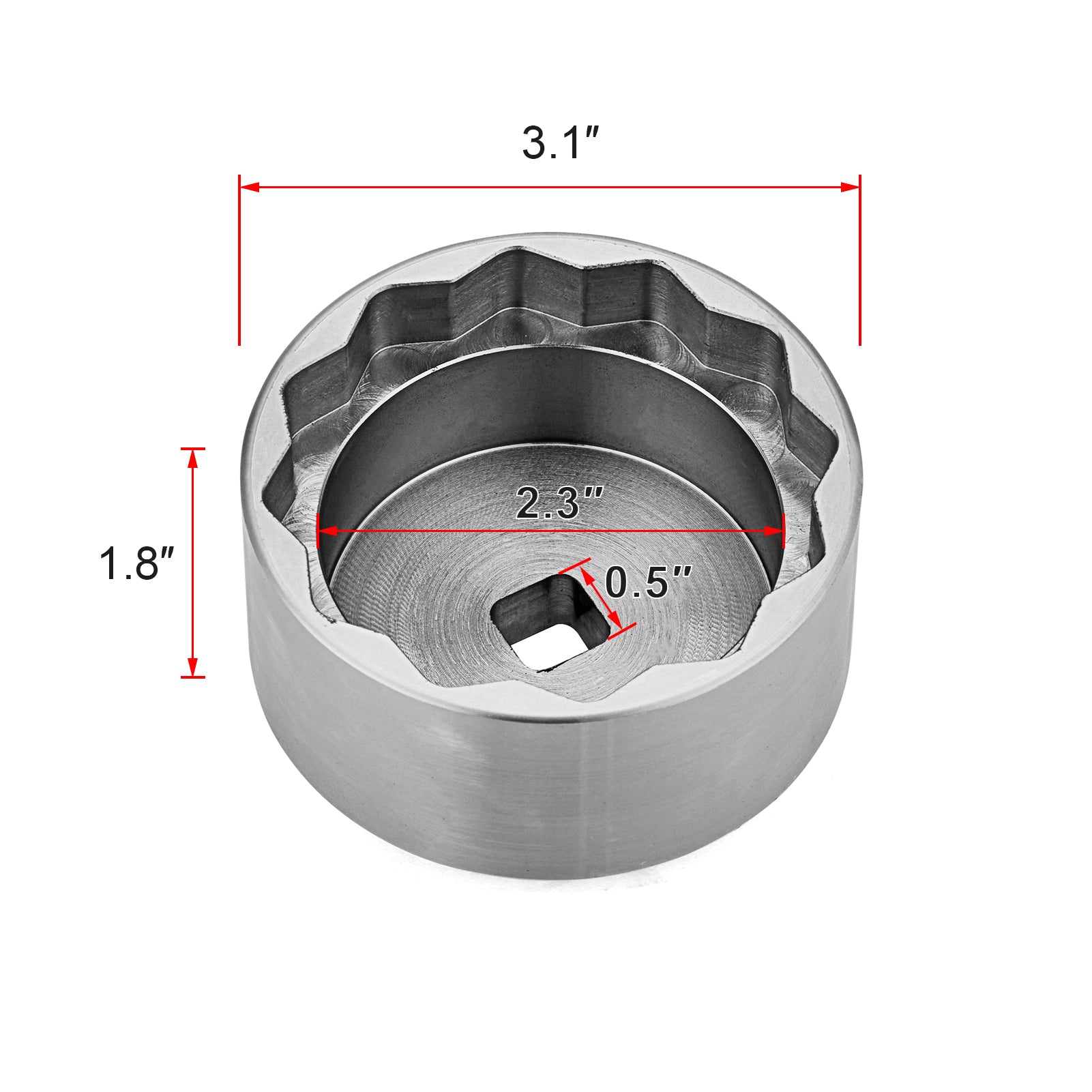 Can-Am Ryker 600 900 Rally Edition 19-UP Wheel Nut Removal Socket