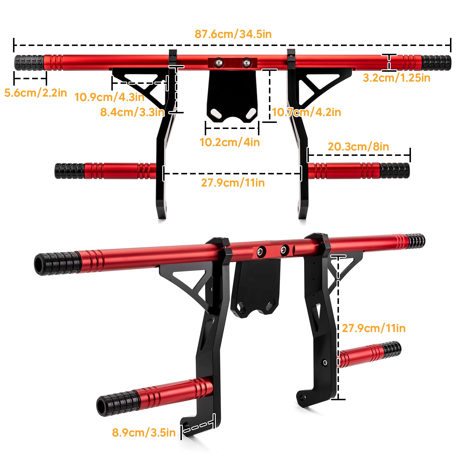 Aluminum CNC Front Highway Engine Guard Crash Bar for 2009 - 2024 Harley Davidson Touring Street Glide/Road King/Road Glide - Mofun - 90201104