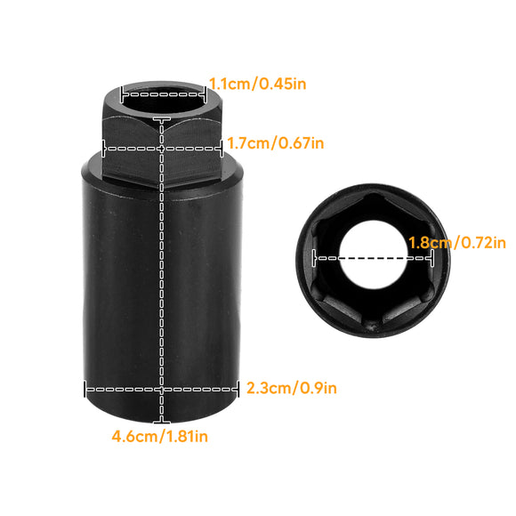 45#Steel Clutch Adjuster Nut Tool For Harley 1985 - later Big Twin Models - Mofun - 90901020