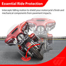 Flat - Sharp Front Engine Guard Crash Bar Highway Bar for 2009 - 2023 Harley Touring and Trike Models without Lower Fairing - Mofun - 90201127